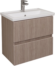 Grossman Мебель для ванной Юнит 60 подвесная кадена вуд – фотография-4